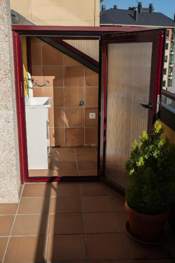 Ferienwohnung Dpcristal Atico Vistas Al Camino Sarria Exterior foto